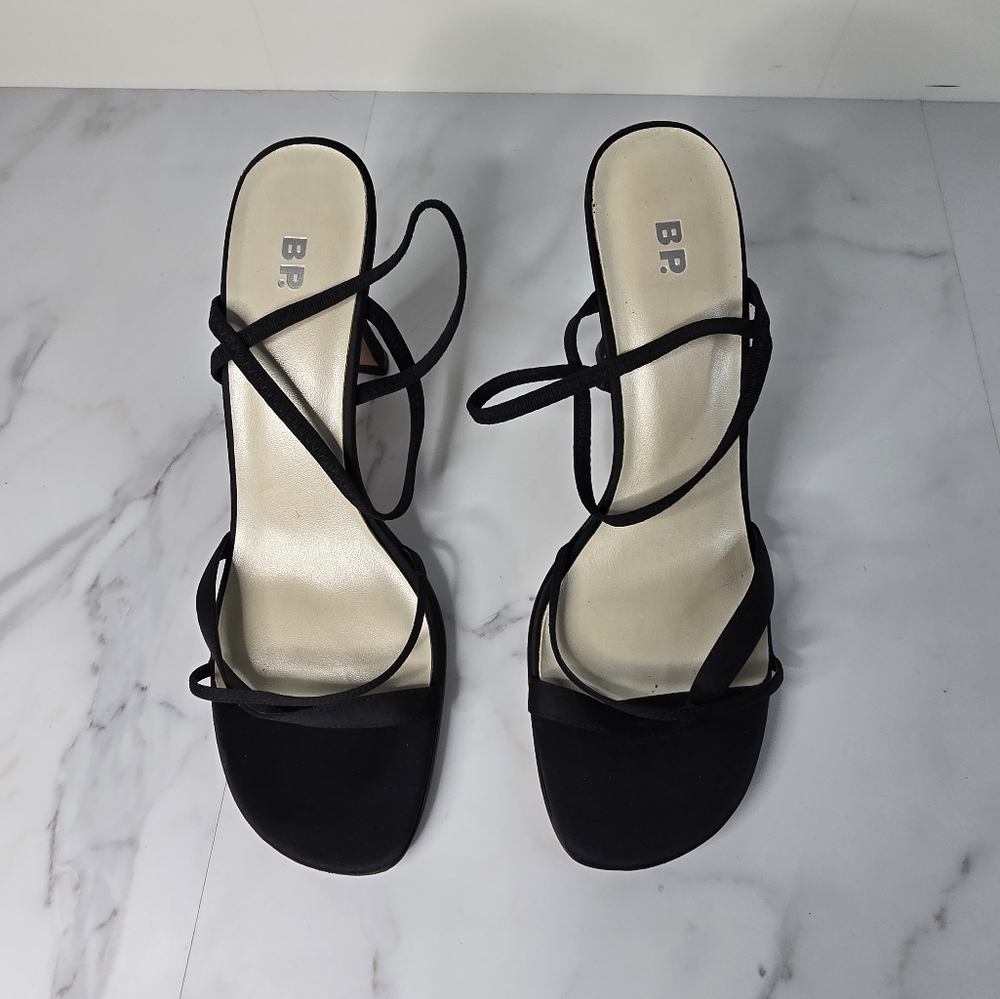 Black Vintage BP kitten heels